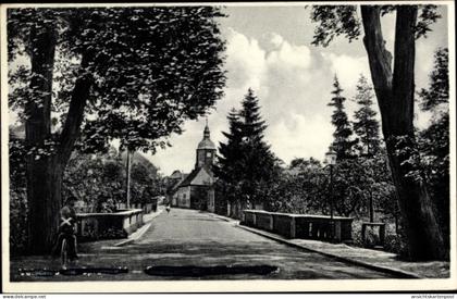 CPA Vetschau im Spreewald, Straßenpartie