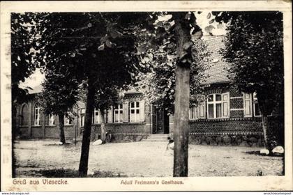 CPA Viesecke Plattenburg in der Prignitz, Gasthaus von Adolf Freimann