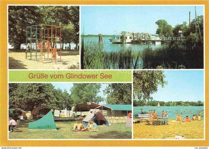 Glindower See Glindow Werder Brandenburg Werder Campingplatz Glindow Dampferanle
