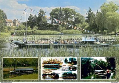 Gross Lindow Fahrgastschiff Treidelkahn
