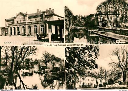 Koenigs-Wusterhausen Bahnhof Kanal