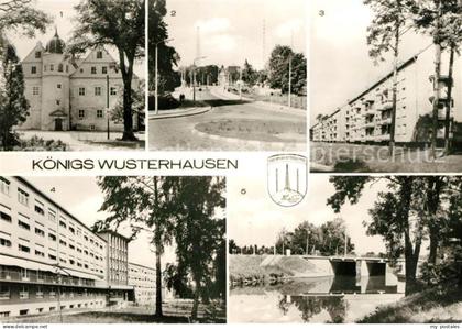 Koenigs-Wusterhausen Schloss Puschkinstrasse Goethestrasse Kreiskrankenhaus Nott