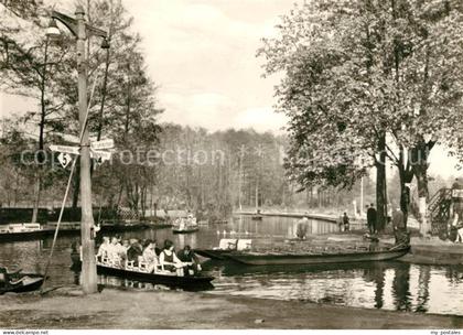 Luebbenau Spreewald Kahnabfahrtstelle