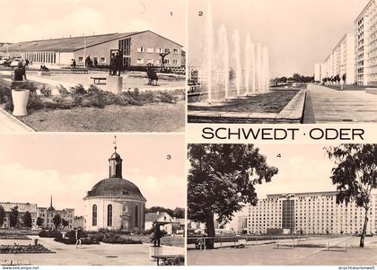 Schwedt (Oder) Sporthalle Allee Kapelle gl1973 #168.186