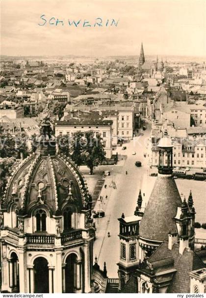 Schwerin Koenigs-Wusterhausen Blick auf die Schlossstrasse