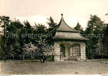 Schwerin Koenigs-Wusterhausen Ferienheim Bergfrieden Pavillon Handabzug