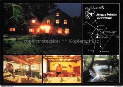 Werchow Calau Speiserestaurant Stegschaenke Werchow Gastraeume Park