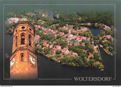 Woltersdorf Erkner Brandenburg Fliegeraufnahme Kirchturm