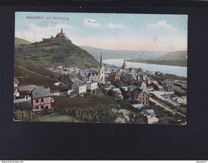 Dt. Reich AK Braubach 1907