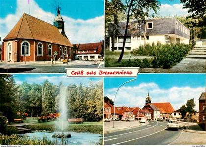 Bremervoerde Kirche Parkanlagen Ortsmotiv