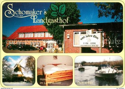 Elm Bremervoerde Schomakers Landgasthof Windmuehle Elm Hotelzimmer im Landhausst