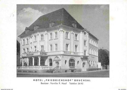 BRUCHSAL Baden Hotel Friedrichshof