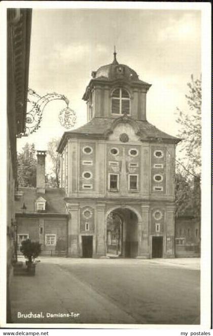 Bruchsal Damians Tor x 1954
