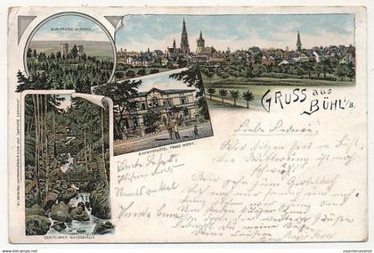 CPA - BÜHL i.b (Bade-Wurt., Allemagne) - Grüss aus Bühl