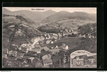 AK Ober-Bühlertal, Bad. Hof, Totalansicht