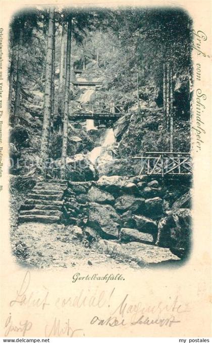 Buehlertal Gretelbachfaelle Schindelpeter