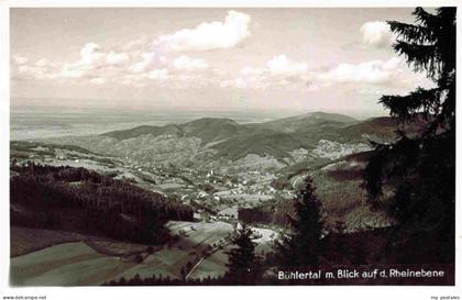 Buehlertal Rheinebene Panorama