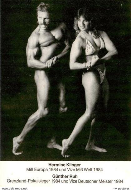Buerstadt Bodybuilding Fitness Hermine-Klinger Guenther-Ruh Miss-Europa Sportstu