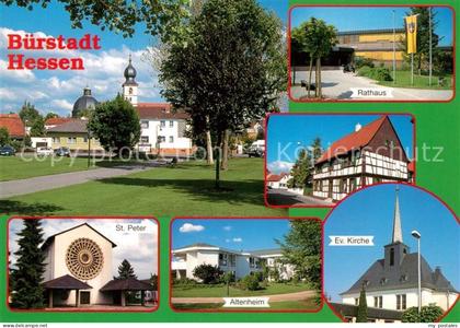 Buerstadt Rathaus Fachwerk St Peter Altenheim Ev Kirche