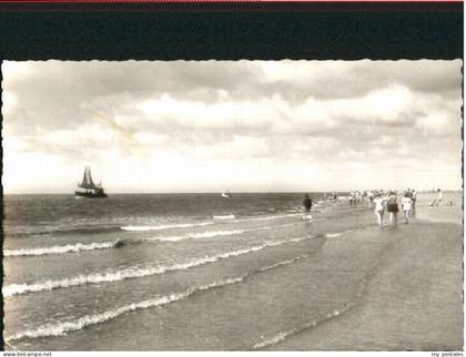 Buesum Nordseebad Buesum Fahrwasser x 1961