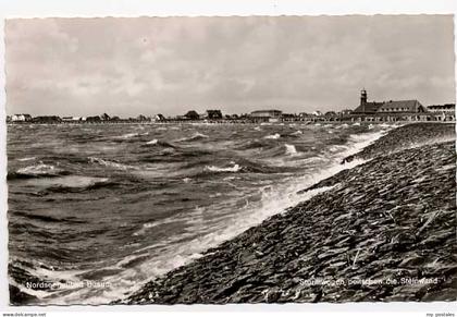 Buesum Nordseebad Buesum Sturm x 1968