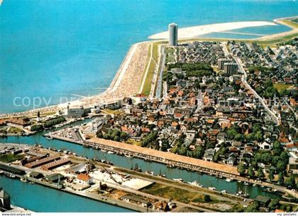 Buesum Nordseebad Fliegeraufnahme