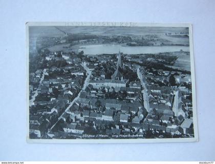 BÜTZOW , Luftbild   ,  schöne Karte  um 1935