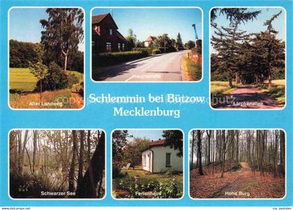 Schlemmin Buetzow Guestrow Mecklenburg-Vorpommern Alter Landweg Hauptstrasse Lae