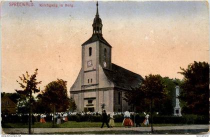 Burg, Spreewald, Kirchgang