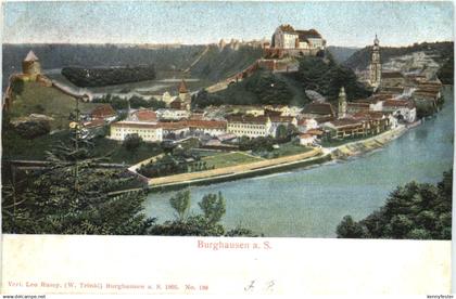 Burghausen - Reliefkarte
