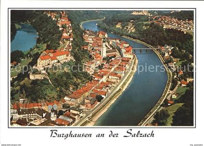 Burghausen Salzach Fliegeraufnahme
