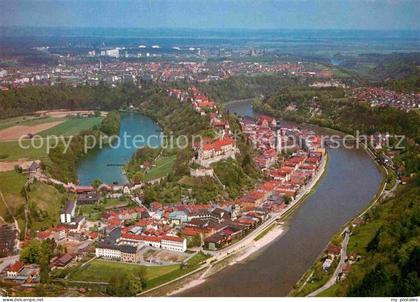 Burghausen Salzach Fliegeraufnahme