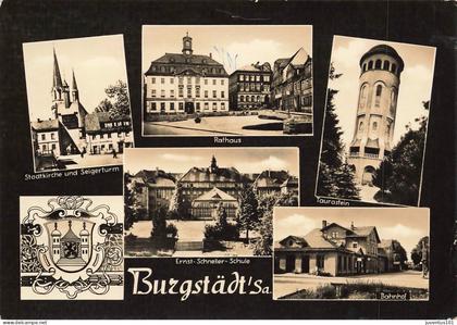 CPSM Burgstädt Sachsen-Multivues-Timbre      L4260