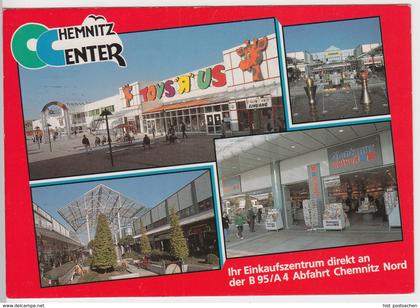 (96207) AK Chemnitz Mehrbildkarte Chemnitz-Center, 1990er