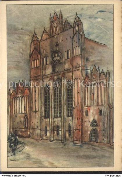 Chorin Kloster Chorin Kuenstlerkarte