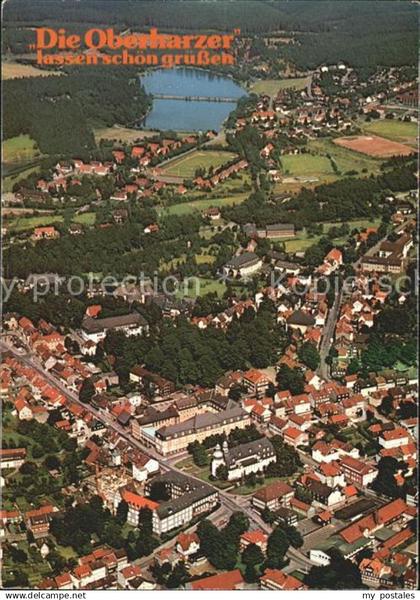 Clausthal-Zellerfeld Fliegeraufnahme