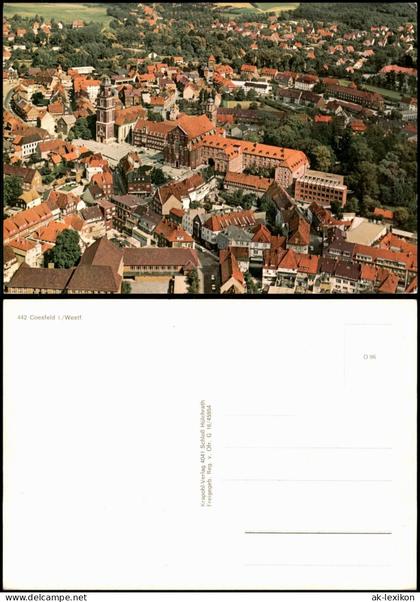 Ansichtskarte Coesfeld Luftbild 1975