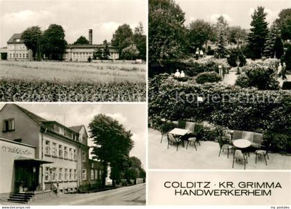 Colditz Handwerkerheim Park Terrasse