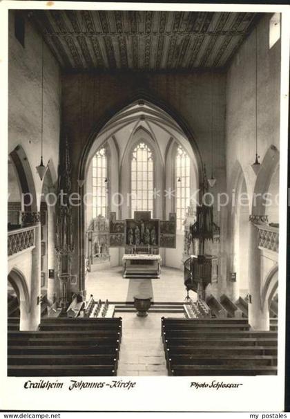 Crailsheim Johanneskirche Inneres