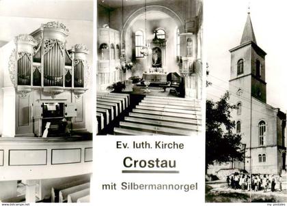 Crostau Ev luth Kirche mit Silbermannorgel