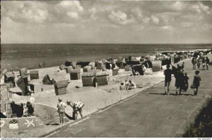 Cuxhaven Nordseebad Cuxhaven Strand x 1968
