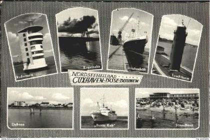 Cuxhaven Nordseebad Cuxhaven  ungelaufen ca. 1955