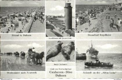 Cuxhaven Nordseebad Cuxhaven  x 1958