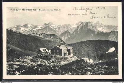 AK Nebelhornhaus, Panorama