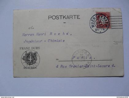 CPA  ALLEMAGNE - MUNCHEN