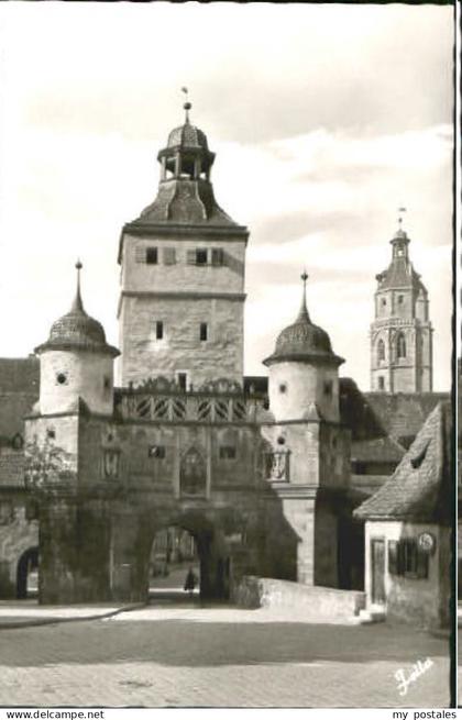 Weissenburg Weissenburg Tor ungelaufen ca. 1955