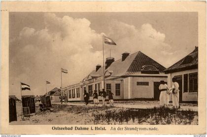 Ostseebad Dahme i.Holst., An der Strandpromenade