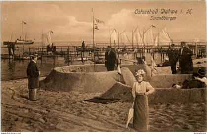 Seebad Dahme i. H., Strandburgen