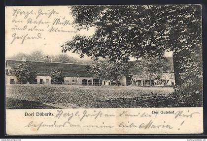 AK Döberitz / Dallgow, Dorf, Der Gutshof