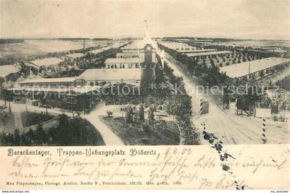 Doeberitz Kaserne Barackenlager Truppenuebungsplatz